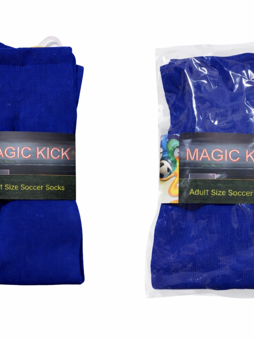 Men’s Adult Athletic Soccer Socks - Blue